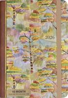 2026 Watercolor Treescape Weekly Planner (16 Months, Sept 2025 to Dec 2026)