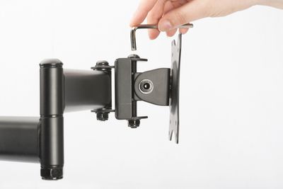 Digitus DA-90349 Monitor-tafelbeugel 2-voudig 38,1 cm (15) - 68,6 cm (27) Zwart Draaibaar, In hoogte verstelbaar, Kantelbaar, Zwenkbaar, Roteerbaar, Staand
