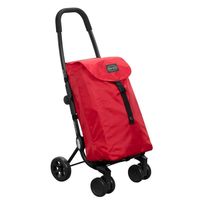 Go Four Boodschappentrolley - Rood - 43.5 liter - by Playmarket