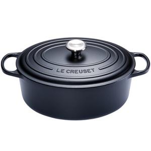 LE CREUSET - Signature - Braadpan ovaal 40cm 13,9l Mat Zwart