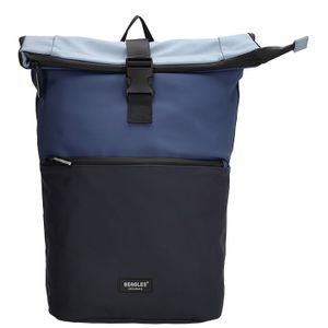 Beagles Originals Waterproof Rolltop Rugzak 15.6&apos;&apos; Multicolor Navy