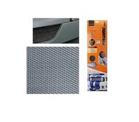 Foliatec Aluminium Race-gaas medium zwart 20x60cm - 2 stuks