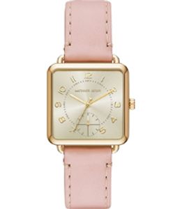 Horlogeband Michael Kors MK2674 Leder Roze 18mm