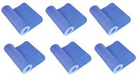 Fitnessmat / trainingsmat NBR easy Sixpack RS Sports l 6 stuks l blauw l 180 x 60 x 1,0 cm - thumbnail