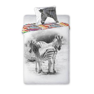 Animal Pictures Zebra - Dekbedovertrek - Eenpersoons - 140 x 200 cm - Multi Animal Pictures Zebra - Dekbedovertrek - Eenpersoons - 140 x 200 cm - Multi