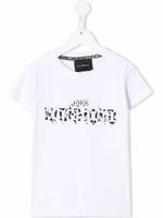 John Richmond Junior t-shirt à logo imprimé - Blanc