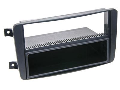 2-DIN Paneel Mercedes Benz C klasse/ CLK-Klasse / Vito/ Viano Kleur: Zwart 2-DIN Paneel Mercedes Benz C klasse/ CLK-Klasse / Vito/ Viano Kleur: Zwart