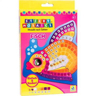 Sticky Mosaics mozaïeken sticky mosaics vis junior oranje