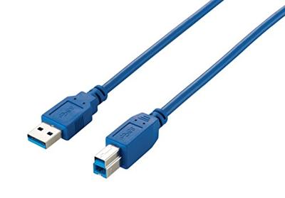 Equip USB-kabel A -> B St/1.00 m polyzak, blauw