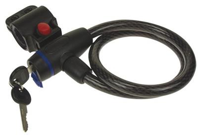Perel SLKB02 fietsslot Zwart 650 mm Kabelslot Perel SLKB02 fietsslot Zwart 650 mm Kabelslot
