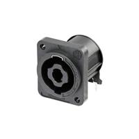 Neutrik NL4MDXX-H-3 Luidsprekerconnector Flensbus, contacten haaks Aantal polen: 4 Zwart 1 stuk(s) - thumbnail