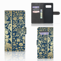 Samsung Galaxy Note 8 Hoesje Beige Flowers