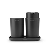 Brabantia ReNew Badkameraccessoires, Set van 3 - Dark Grey - thumbnail