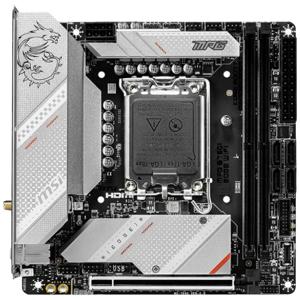 MSI MPG B760I EDGE WIFI Moederbord Socket Intel 1700 Vormfactor Mini-ATX Moederbord chipset Intel® B760