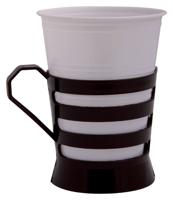 Bekerhouder bruin voor bekers