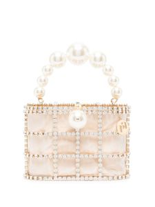 Rosantica mini sac à main Holli à ornements de perles artificielles