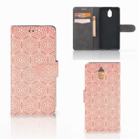 Nokia 3.1 (2018) Telefoon Hoesje Pattern Orange