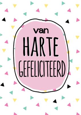 Wenskaarten TREND TEKSTEN Pakje A 10 Stuks Met Envelop