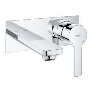 GROHE Lineare New waterbesparende afbouwdeel voor inbouw wandkraan M-size met uitloop 14.9cm chroom 19409001