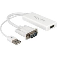 Delock vga naar hdmi adapter met audio