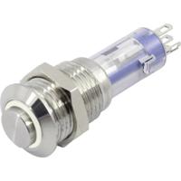 TRU COMPONENTS TC-6647620 LAS4GQH-11ZE/W/24V/S Drukschakelaar 48 V 2 A 1x aan/uit Continu Wit 1 stuk(s) - thumbnail