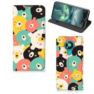 Nokia 3.4 Magnet Case Bears