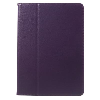Shop4 - iPad Pro 10.5 Hoes - Book Cover Lychee Paars Shop4 - iPad Pro 10.5 Hoes - Book Cover Lychee Paars