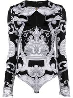 Versace body à imprimé baroque - Noir