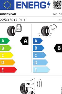 Good year F1 asym 3* fp xl 225/45 R17 94Y GY2254517YF1ASY3BXLF