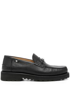 Bally mocassins à détail de chaîne - Noir