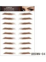 Waterbestendig Wenkbrauw tattoo stickers Voor Mannen En Vrouwen