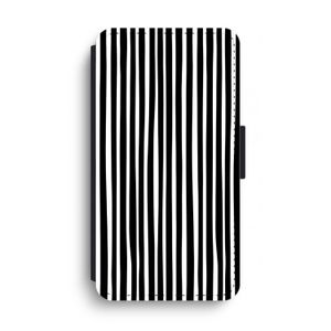 Stripes: iPhone XS Max Flip Hoesje