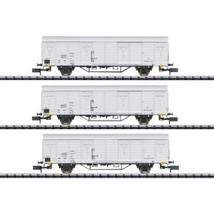 MiniTrix 15316 N set goederenwagens koeltrein van de DR Ibblps