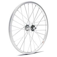 Hzb Voorwiel 20 inch etrto 406 aluminium zilver vaste as - thumbnail