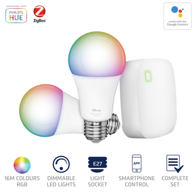 Trust ZRB2-Z1R Intelligente verlichting Wit ZigBee Trust ZRB2-Z1R Intelligente verlichting Wit ZigBee