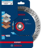 Bosch Accessoires Expert MultiMaterial diamantdoorslijpschijf 180 x 22,23 x 2,4 x 12 mm - 1 stuk(s) - 2608900662