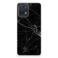 Motorola Moto G23 | G13 TPU Siliconen Hoesje Marmer Zwart - Origineel Cadeau Vader