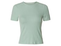 esmara Dames geribbeld shirt (L (44/46), Mint)