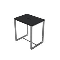 Douchekruk Faece Black RVS Solid Surface Mat Zwart