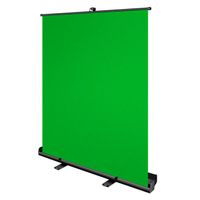 BRESSER draagbaar Roll-up Greenscreen 147 x 190 cm