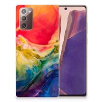 Hoesje maken Samsung Note 20 Watercolor Dark