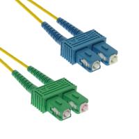 Glasvezel Patchkabel, 9/125 (OS1), SC/APC - SC, Duplex, 7m
