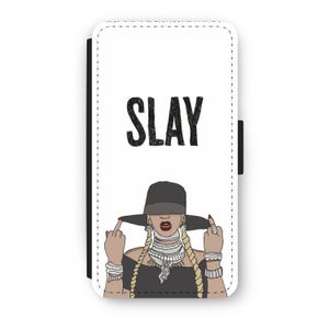 Slay All Day: iPhone X Flip Hoesje