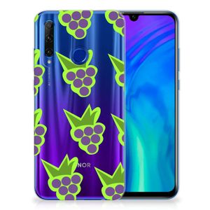 Honor 20 Lite Siliconen Case Druiven