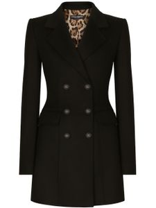 Dolce & Gabbana Turlington wool-blend blazer - Noir