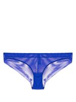 Maison Close culotte Corps à Corps à taille basse - Bleu