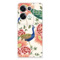 TPU Hoesje voor OPPO Reno8 Pro Pink Peacock