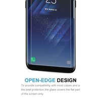 Voor Galaxy S8 PLUS / G9550 0,26 mm 9H oppervlaktehardheid Explosieveilig niet-volledig scherm getemperd glas scherm Film