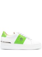 Philipp Plein baskets Hexagon - Blanc