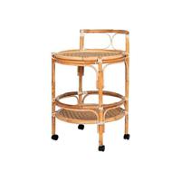 Artichok Indigo rotan trolley naturel - Ø 55 cm